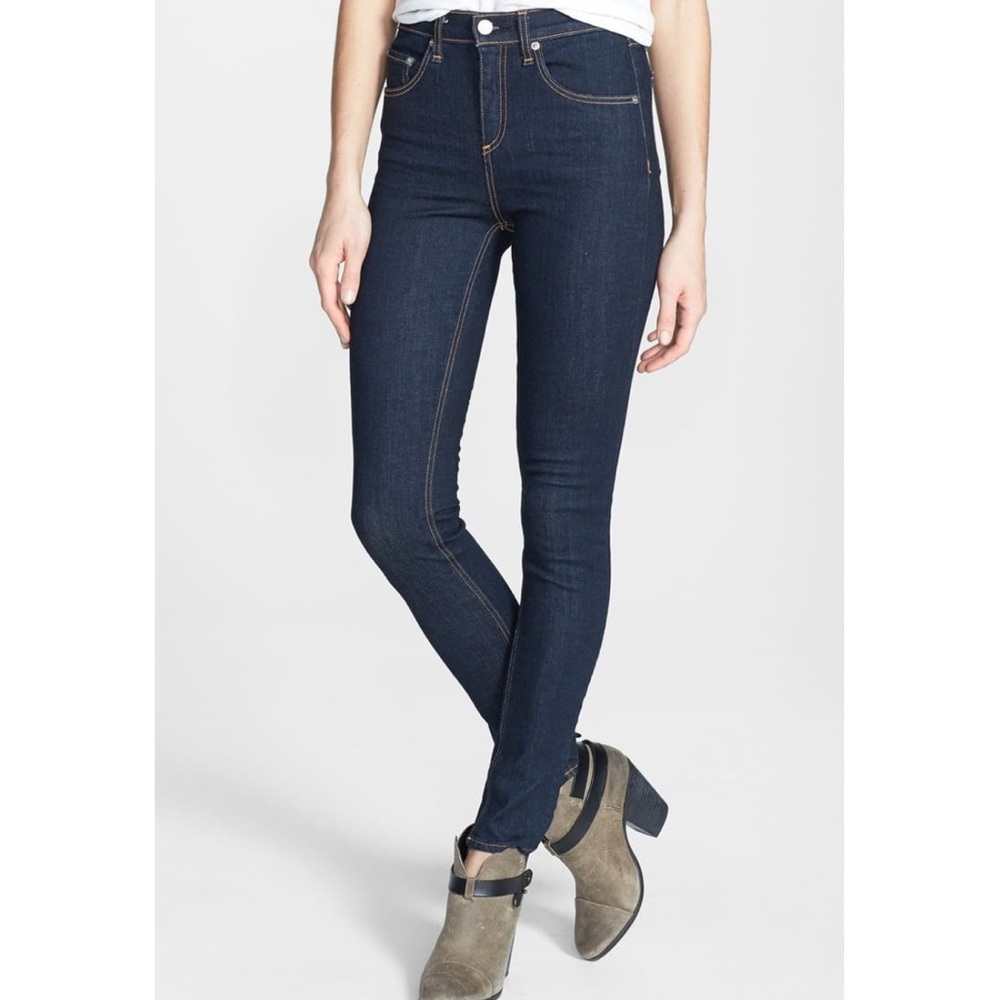 Rag & Bone High Rise Skinny Jean in Heritage 28